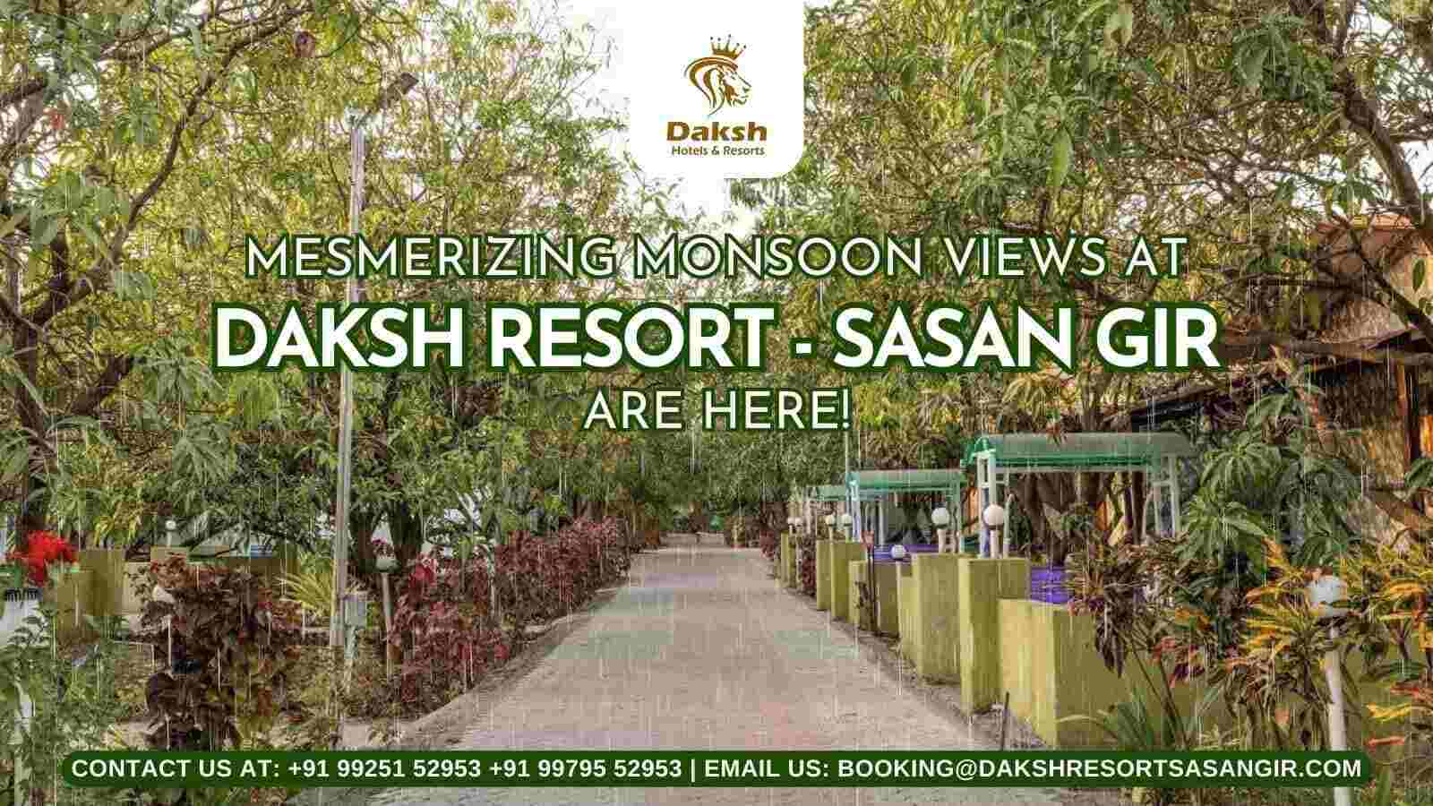 Mesmerizing Monsoon Views with Daksh Resort are here!